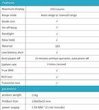 Digital Multimeter 6000 Counts Auto 113D Back Light Voltmeter Transistor Tester Frequency Diode Temperature