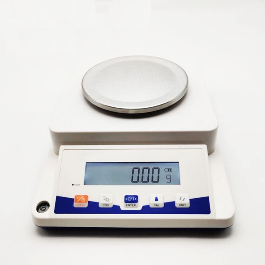 Digital Precision Electronic Scale Lab Analytical Balance High Accurate Scientific 1mg Weighing Jewelry Scales with Windshield (210g/0.01g)