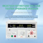 Voltage Withstand Tester, Hi-Pot Insulation Resistance Testing Tool, LED Digital AC Tester for Electrical Equipment Safety