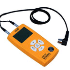 Ultrasonic Thickness Gauge Machine Thickness Measuring Instrument for Glass Plastic Boiler Pipe Wall with Two Measurement Mode Nondestructive Testing Thickness Measuring Range 0.8 to 350mm