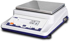 6100g*0.1g Electronic Scales Precision Laboratory Analytical Balance Stainless Steel Backlit LCD