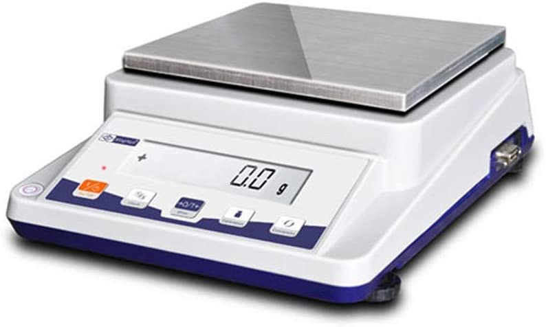 6100g*0.1g Electronic Scales Precision Laboratory Analytical Balance Stainless Steel Backlit LCD