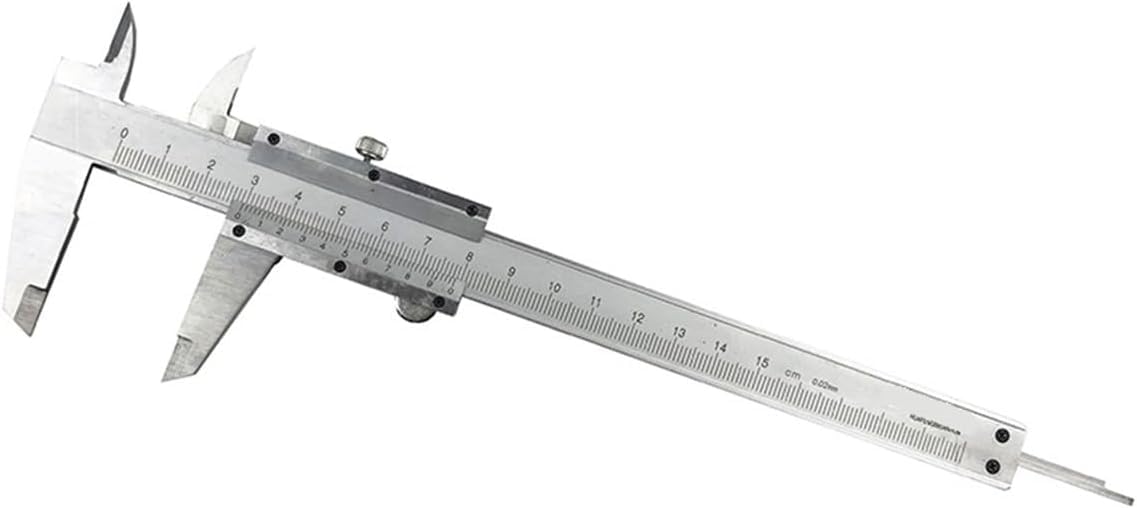Vernier Caliper Vernier Caliper 150/200/300mm 0.02mm Metal Calipers Gauge Micrometer Woodworking Measuring Tools Instruments Measurement (0.02mm 200mm