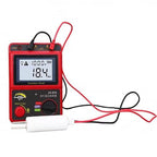 Insulation Resistance Tester with LCD Display, Paint Conductivity Measurement, Maximum 99 Counts, Sampling Rate 0.5-10/sec for Industrial and Electrical Testing