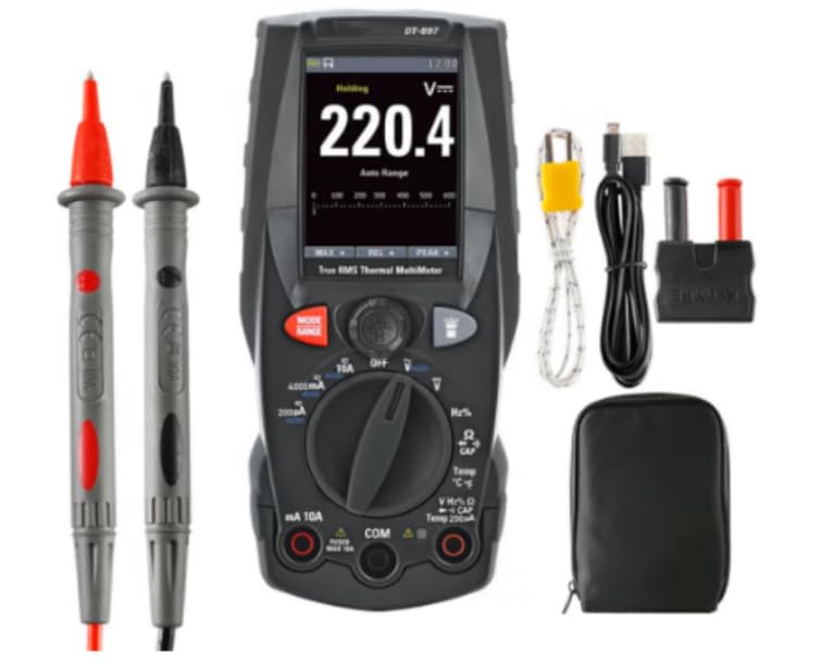 Multifunctional Digital Multimeter Automatic Range Voltageand CurrentTester DT-897
