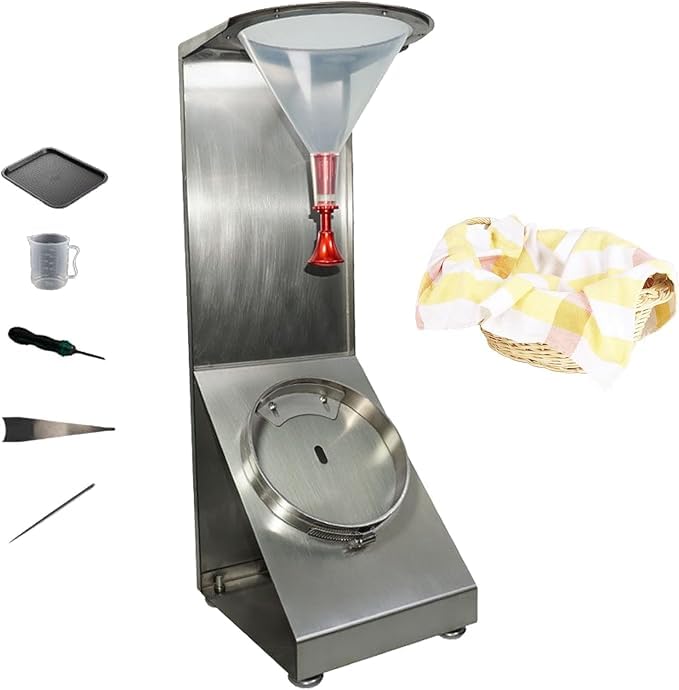 Textile Fabric Spray Rating Tester, Textile Surface Wetness Tester,with Adjustable Height Knob Nozzle, for Textile