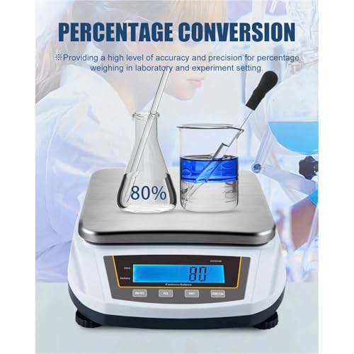 0.01G 5000G Precision Weighing Scale Electronic Analytical Balance 2Kg Use for Gold and Jewelry,2000g 0.01g-1