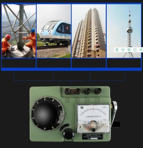 ZC29B-1 500V Ground Resistance Tester 0-1000 Ohm Handle rated speed: 150r/min