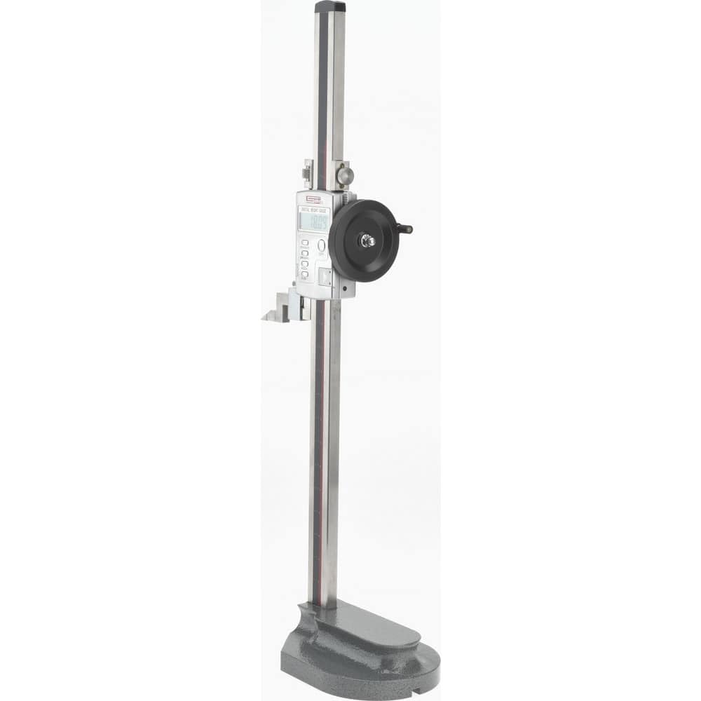 SPI 15-373-4 Single Beam Digital Electronic Height Gage with SPC Data Output: 0 to 18 inch Range