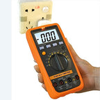 VC86 Auto Range Digital Multimeter Temperature Meter W/NCV HFE Test & LCD Backlight 3 1/2 1000V AC Multimetro