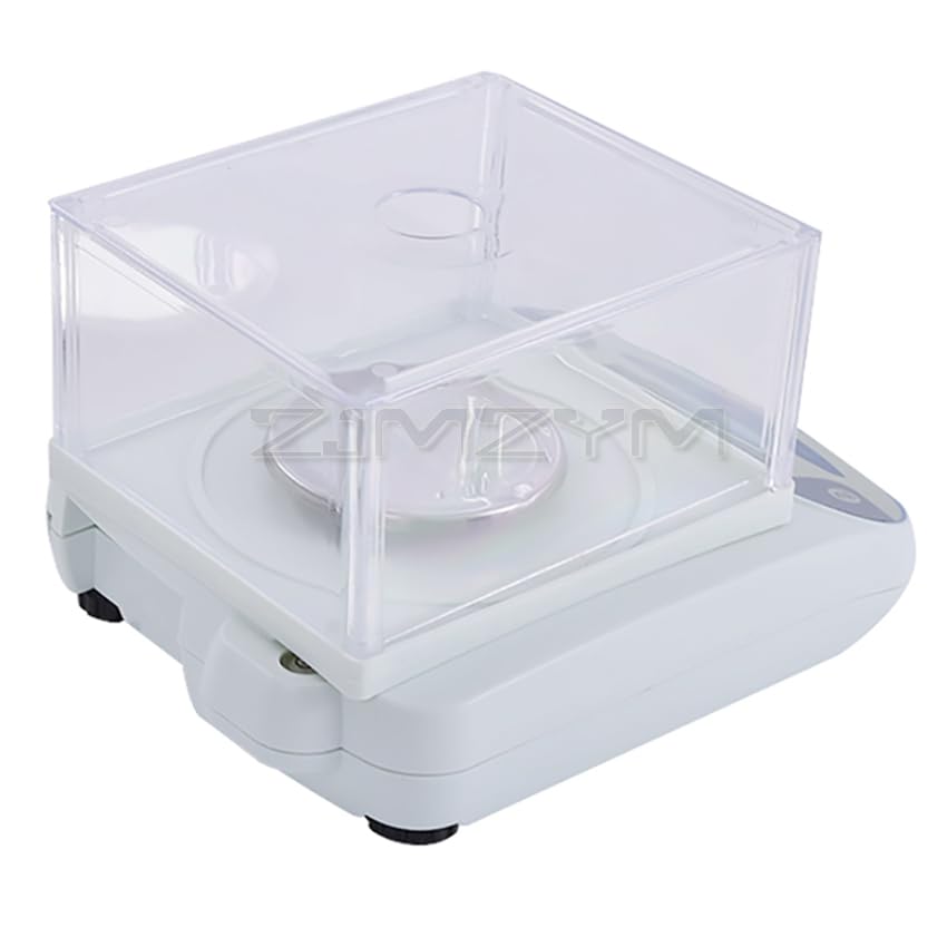 200/300gx0.001g Electronic Balance Scale with Windshield High Precision Laboratory Solid Analytical Digital Balance Scale(300g 0.001g)