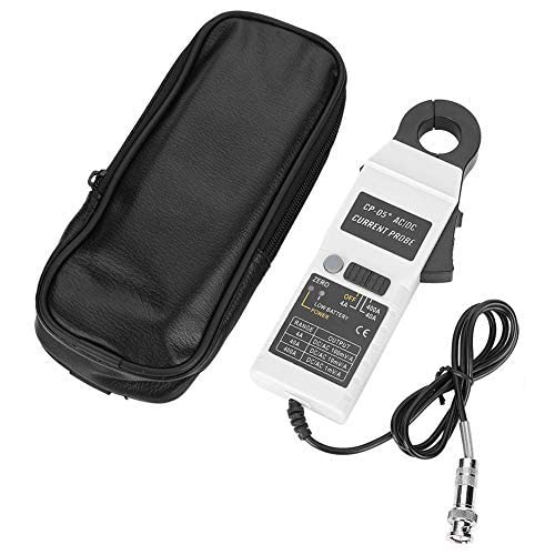 OWON CP-05+ AC/DC Current Clamp Meter Multimeter AC/DC Clamp Current Probe 200KHz 400A for Oscilloscope 4A, 40A, 200A, 200-400A Test Range with BNC Connector