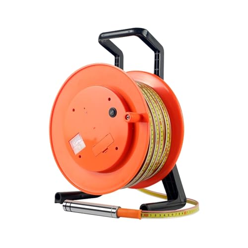 Well Water Depth Meter, Steel Ruler Water Level Meter for groundwater Level Measurement, Featuring Peak Display and a Measurement Range of 10-300 Meters.(30m)