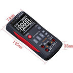 Digital Multimeter Button 9999 Counts with Analog Bar Graph AC/DC Voltage Ammeter Current Ohm Auto/Manual