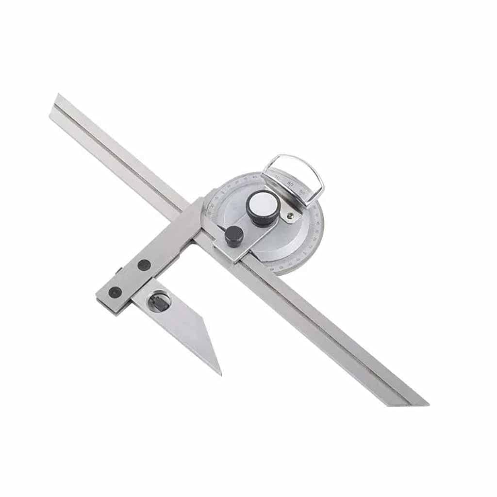360 Degree Universal Bevel Protractor Angle Measuring Finder Goniometer Angular Ruler with Magnifier Woodworking Tool