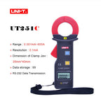 UNI-T UT251C RS-232 Auto Range High Sensitivity Leakage Current Clamp Meters with 99 Data Logging Ammeter Multitester (UT251C)
