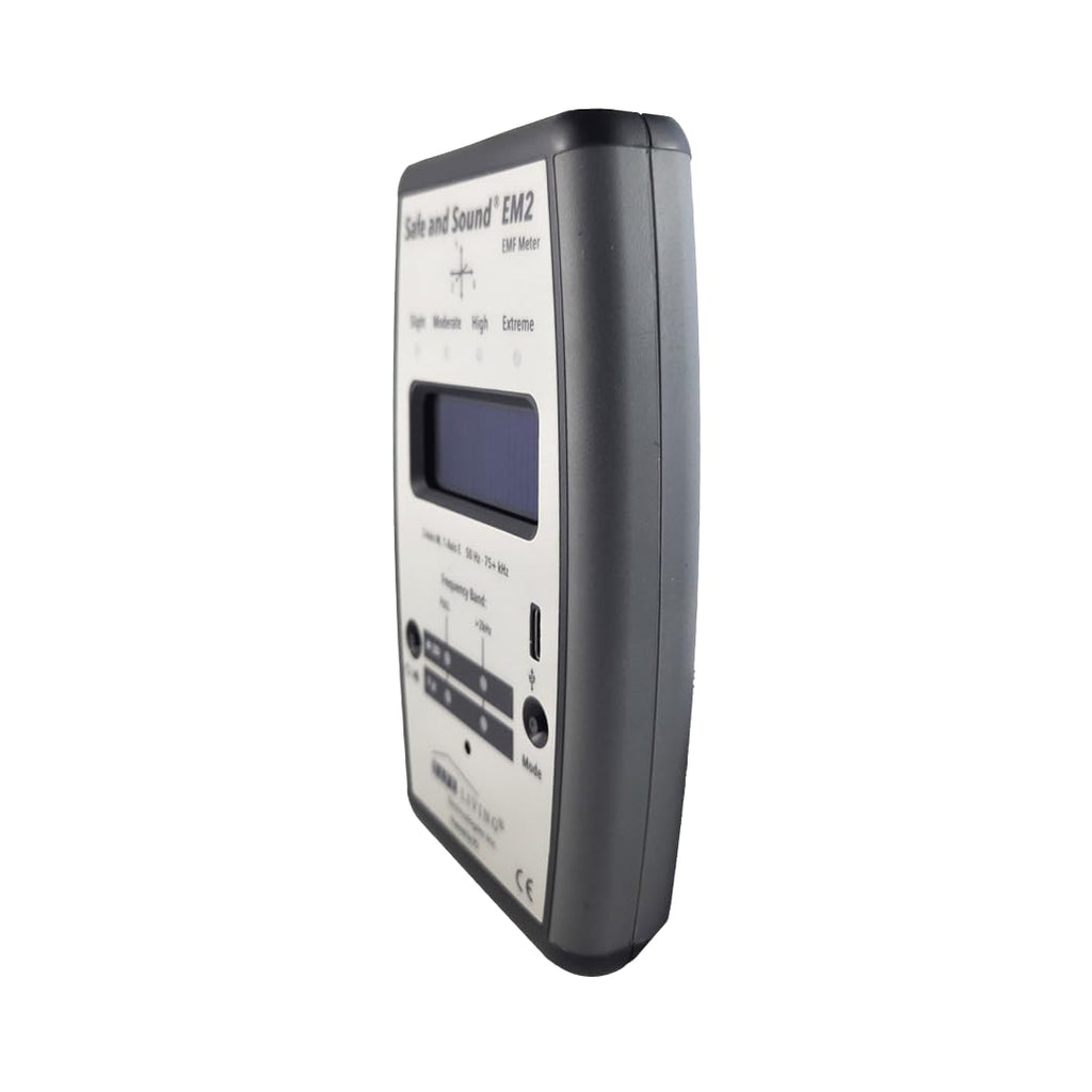 Safe Living Technologies Safe and Sound EM2 EMF Gauss & Electric Field Meter