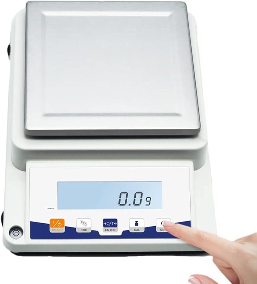 Counting Scale Lab Analytical Precision Balance 0.1 Gram Scale Electronic Balance Jewelry Scale Kitchen Precision Weighing Ac/Dc Adapter Scales