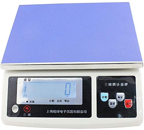 Electronic Scales High Precision 0.1g Digital Lab Electronic Scale Industrial Coin and Parts Counting Scales Laboratory Analytical Balance(3kg/0.1g)