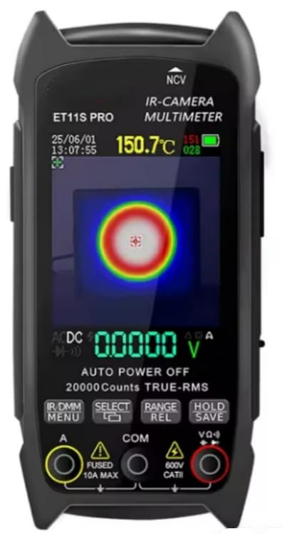 ET11SPRO 2.8-inch ThermalImager 19999Counts MultimeterCamera -20~550℃ Measurement