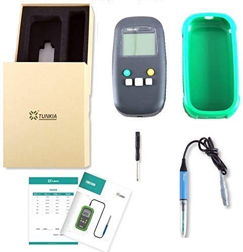 Digital Handheld Gauss Meter Magnetic Tesla Meter 1% Accuracy For Permanent Magnetic Materials,Mechanical Parts Magnetic,DC Constant Magnetic Field,Magnetic Separator,Iron Remover Etc