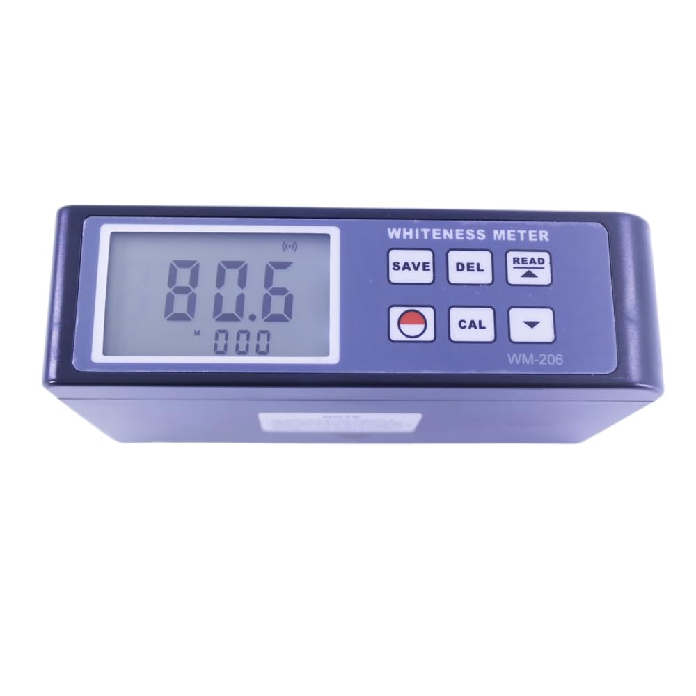 WM-206 Whiteness Meter Whiteness Value Tester Range 0-120% Whiteness Tester