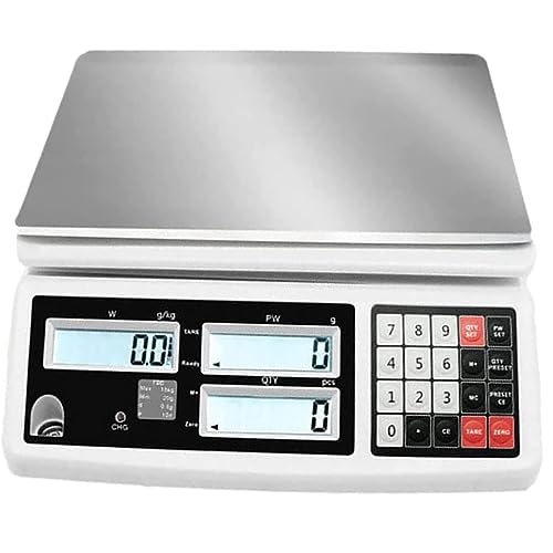 Digital Precision Electronic Scale, Precision Analytical Electronic Balance Jewelry Scale with LCD Display for Science/Industry/Gold,Size_name-30kg/0.5g