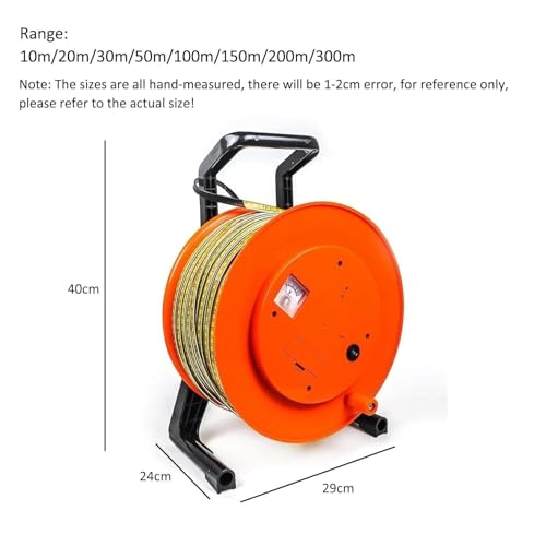 Well Water Depth Meter, Steel Ruler Water Level Meter for groundwater Level Measurement, Featuring Peak Display and a Measurement Range of 10-300 Meters.(50m)