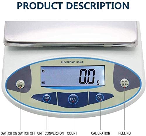 Digital Kitchen Electronic LCD Display High Precision Analytical Balance Laboratory Scale(10kg/0.1g)