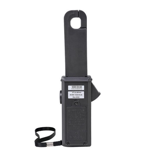 AC/DC Leakage Current Meter Tester with Jaw Size 16 x 18 mm Range AC/DC 0mA to 60.0A