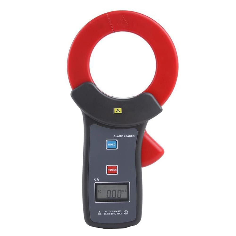 Leakage Current Meter Tester with High Accuracy Current Range AC 0.00mA to 1200A