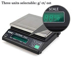 Digital Laboratory Analytical Balance High Precision Lab Scale Jewelry Scale Electronic Balance with RS232 Data Output Port for Laboratory Pharmacy School(1000g)