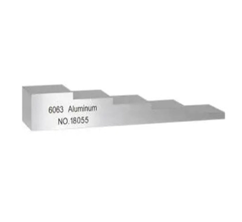 Thickness Calibration Block 5 Step 6063 Aluminum Calibration Block&Test Block& with Thickness 2.5-5-7.5-10-12.5mm for Thickness Measuring