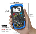 Professional Smart Manual Multimeter AC Voltage Current Resistance Diode Battery Test Data Hold