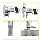 VIDI Solar Plastic Caliper Electronic Digital Display 0-150mm Mini Measurement Vernier Tool