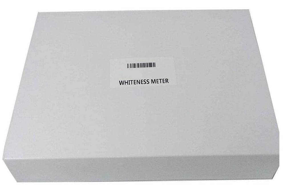Digital Whiteness Meter Leucometer Digital Whiteness Tester Material Surface White Measurement R457 Blue Light for White Paper/Flour/Paint/Lime W-hiteness Detector