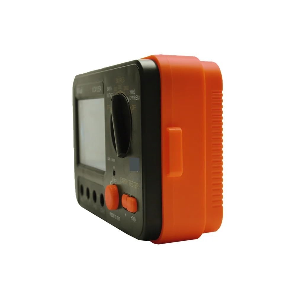 Resistance Meter, VC4105A Digital Earth Resistance Tester, Overload Protection Grounding Ohm Meter