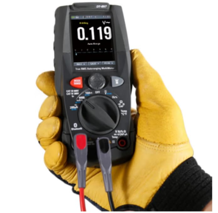 Multifunctional Digital Multimeter Automatic Range Voltageand CurrentTester DT-897
