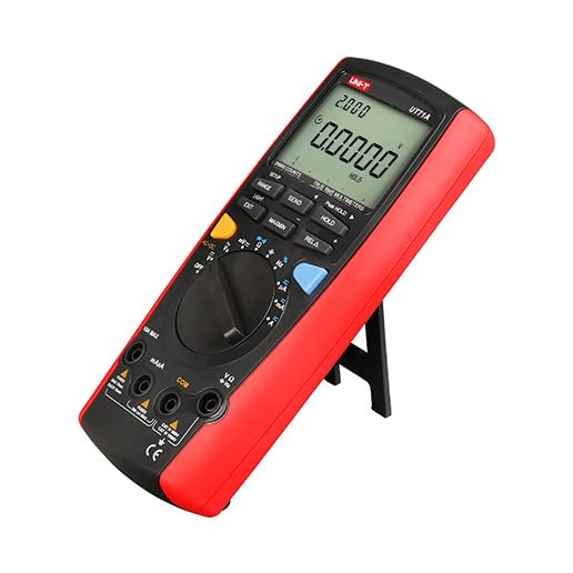 UNI-T Uni-Trend Multimeter clamp Meter UT71A/UT71B/UT71C/UT71D/UT71E Middle Size Intelligent Digital Multimeter AC/DC Volt Ampere Ohm Capacitance Temperature Test Meter(UT71A)