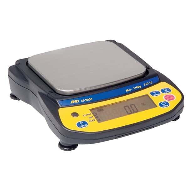 A&D Weighing EJ-123 Newton Portable Balance 120g x 0.001g; 115V