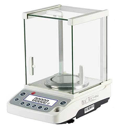 Electronic Analytical Balance, 0.1mg 220g Precise Digital Scale for Lab Pharmacy Chemical Plant Jewelry Store 220g/0.0001g