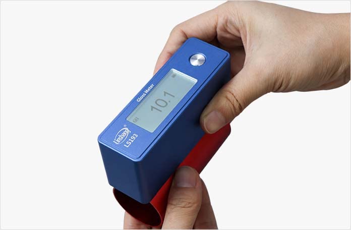 LS193 Gloss Meter glossmeter with Micro Measuring Aperture Angle 60°, Range 0-1000GU.