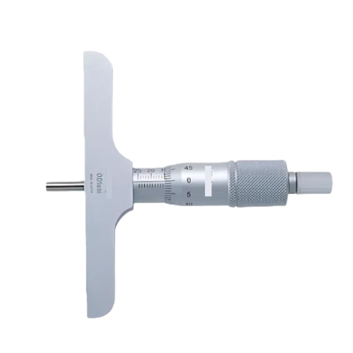 128-104 Depth Micrometer, 0-25mm 0.01mm Depth Gage, Measurement Tool