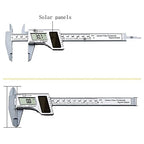 VIDI Solar Plastic Caliper Electronic Digital Display 0-150mm Mini Measurement Vernier Tool