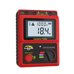 Insulation Resistance Tester with LCD Display, Paint Conductivity Measurement, Maximum 99 Counts, Sampling Rate 0.5-10/sec for Industrial and Electrical Testing
