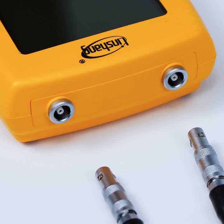 Ultrasonic Thickness Gauge Machine Thickness Measuring Instrument for Glass Plastic Boiler Pipe Wall with Two Measurement Mode Nondestructive Testing Thickness Measuring Range 0.8 to 350mm