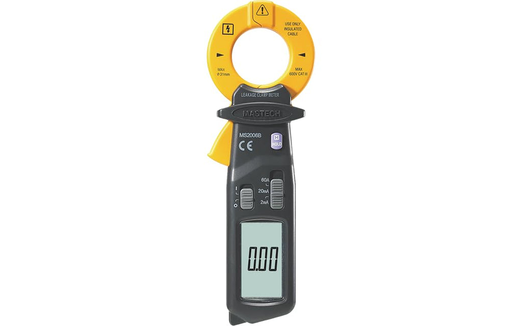 MGL MASTECH MS2000G MS2001/C MS2006B MS2008 MS2009A/C Digital Clamp Leakage Meter Current Pliers Voltage Circuit Tester Pincers Multimeter Homeheld Professional Electrical Tool(MS2006B)