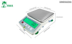 Touch Screen Precision Balance, 3100g x 0.01g Digital Laboratory Scale