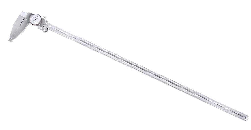 Accusize Heavy-Duty Dial Caliper, 0-40", Stainless Steel