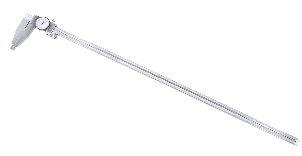 Accusize Heavy-Duty Dial Caliper, 0-40", Stainless Steel
